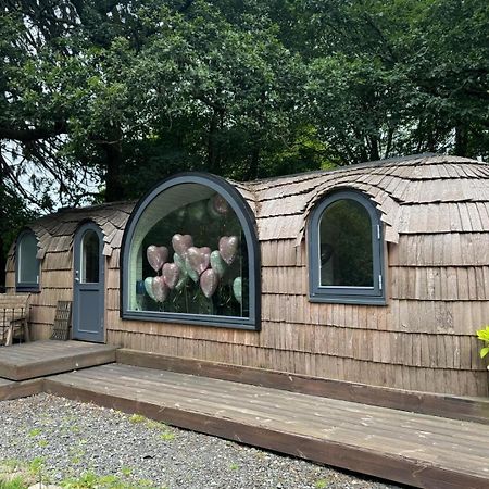 Luxury Woodland Lodge Retreat At Culdees Castle Crieff Exterior foto
